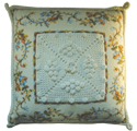 Cushion cover with ornament